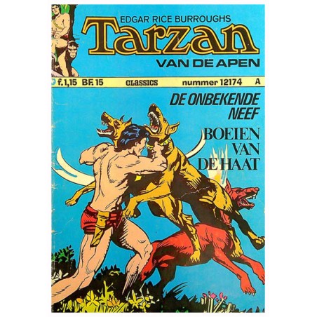 Tarzan 172% De vloek van de oermensen 1e druk