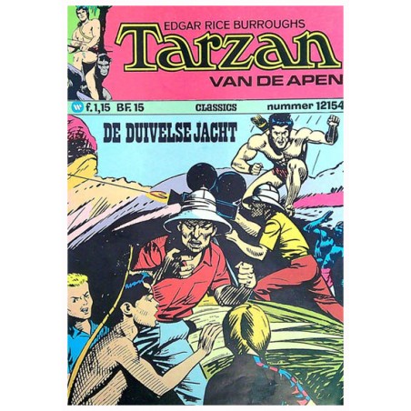 Tarzan 154 De duivelse jacht 1e druk