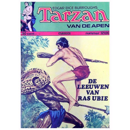 Tarzan 106 De leeuwen van Ras Ubie 1e druk