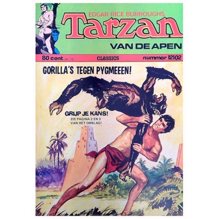 Tarzan 102 Gorilla's tegen pygmeeen! 1e druk