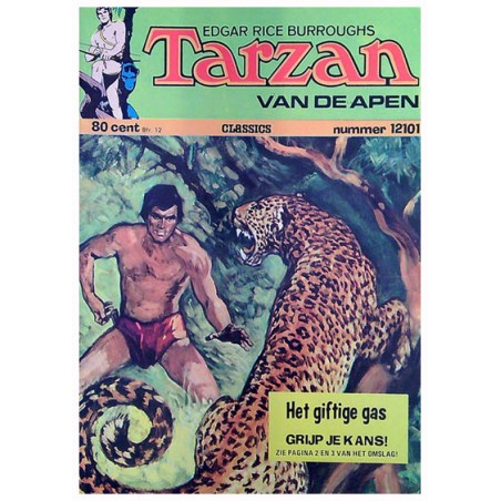 Tarzan 101 Het giftige gas 1e druk