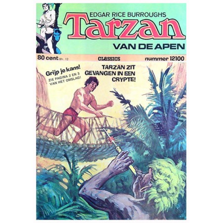 Tarzan 100 Tarzan zit gevangen in een crypte! 1e druk