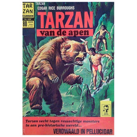 Tarzan 059 Verdwaald in Pellicidar 1e druk 1969