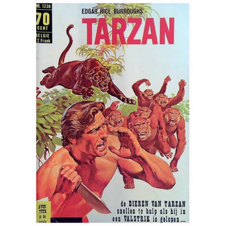 Tarzan 036 De dieren van Tarzan 1e druk 1968