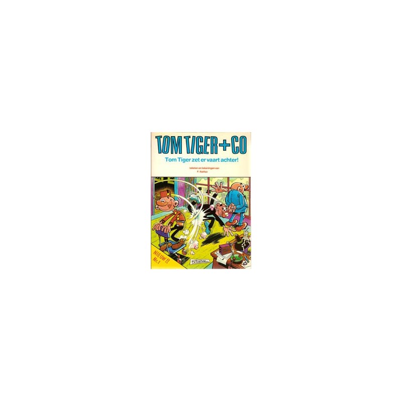 Tom Tiger+Co 01 Tom Tiger zet er vaart achter 1e druk 1981