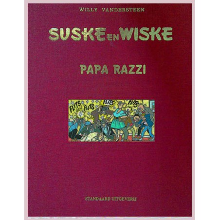 Suske & Wiske Luxe 265 Papa Razzi HC 1e druk 2000 (naar Willy Vandersteen)