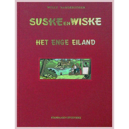 Suske & Wiske Luxe 262 Het enge eiland HC 1e druk 1999 (naar Willy Vandersteen)