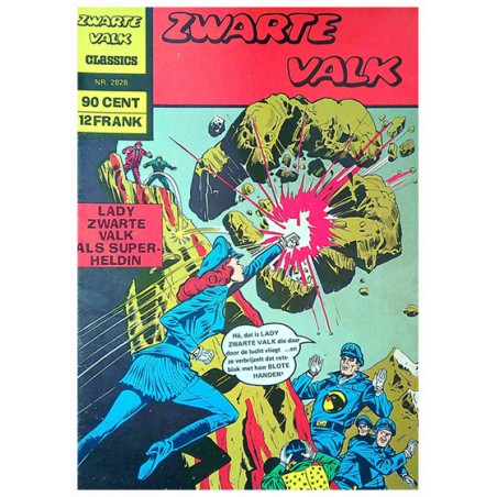 Zwarte Valk classics 28 Lady Zwarte Valk als superheldin 1e druk 1973