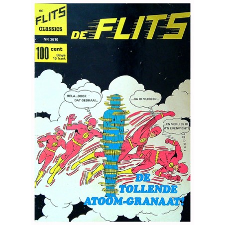 Flits classics 10 De tollende atoom-granaat! 1e druk 1970