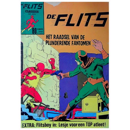 Flits classics 23% Het raadsel van de plunderende fantomen 1e druk 1972