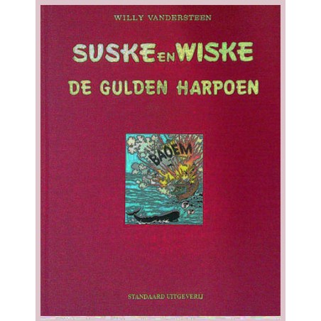 Suske & Wiske Luxe 236 De gulden harpoen HC 1e druk 1993 (naar Willy Vandersteen)