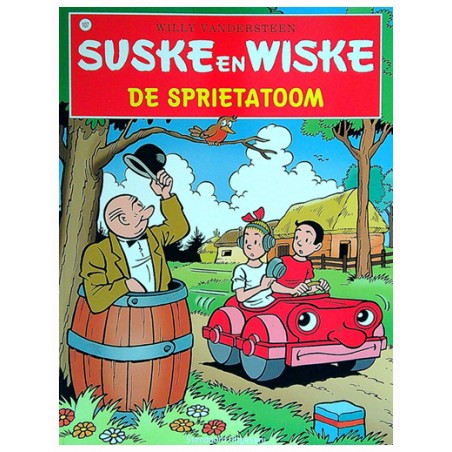 Suske & Wiske 107 De sprietatoom herdruk nieuw omslag