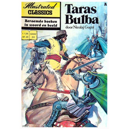 Illustrated Classics 212 Taras Bulba (naar Nicolaj Gogol) 1e druk 1975