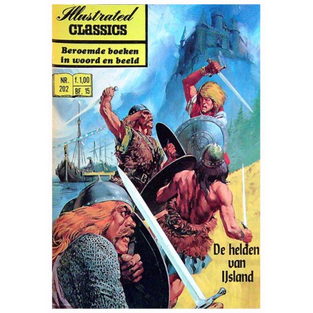Illustrated Classics 202 De helden van IJsland 1e druk 1973