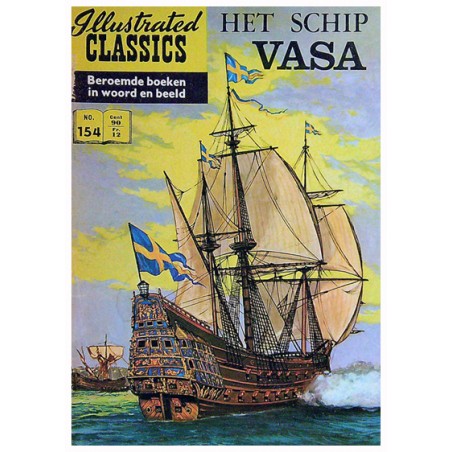 Illustrated Classics 154 Het schip Vasa 1e druk 1963