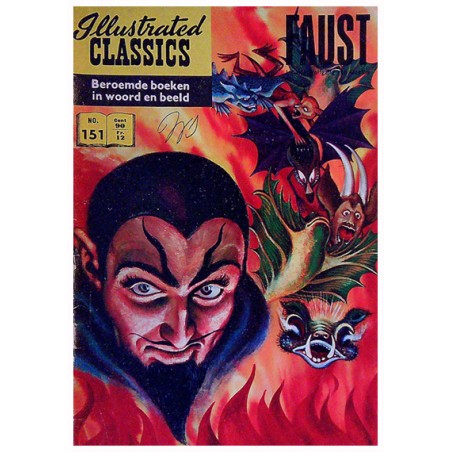 Illustrated Classics 151 Faust (naar Johann Wolfgang von Goethe) 1e druk 1963