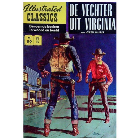 Illustrated Classics 089 De vechter uit Virginia (naar Owen Wister) [opschrift fl. 0,90] herdruk
