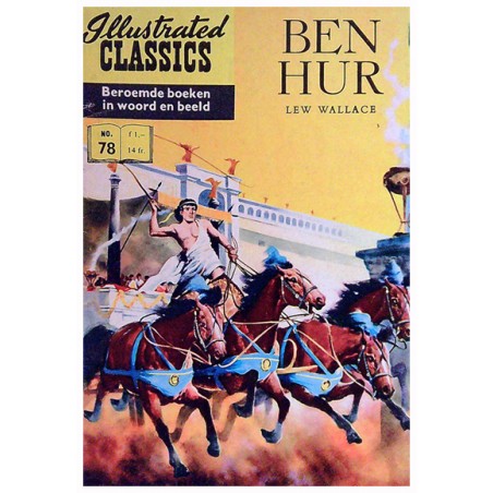 Illustrated Classics 078 Ben Hur (naar Lew Wallace) [opschift fl. 1,-) herdruk