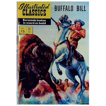 Illustrated Classics 015 Buffalo Bill herdruk