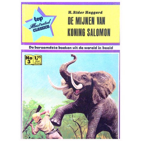 Top Illustrated Classics 03 De mijnen van koning Salomon 1e druk 1970