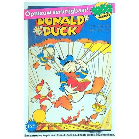 Donald Duck 1952 nr 3 herdruk 1985