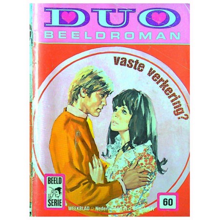 Beeldroman Duo 060 Vaste verkering? 1e druk 1973