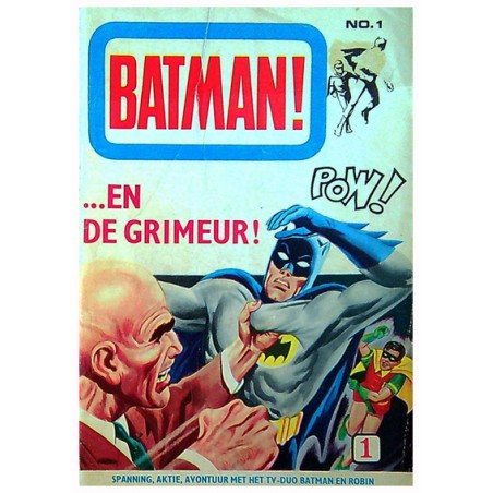 Batman pocket Batman! ...en de grimeur 1e druk 1967
