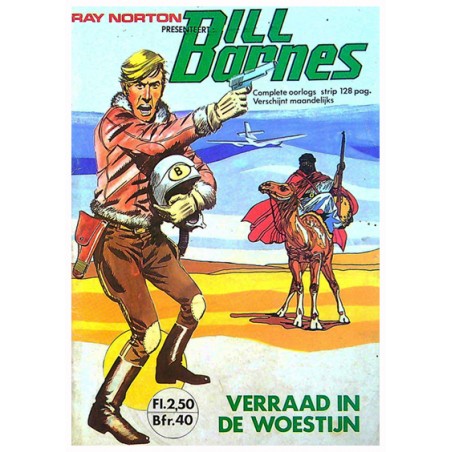 Bill Barnes pocket 08 Verraad in de woestijn 1e druk 1977