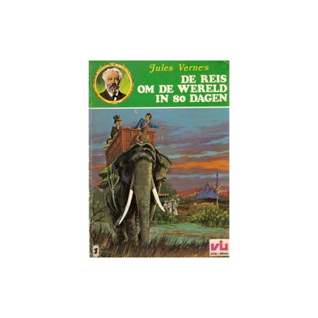 Jules Verne 01 Reis om de wereld in 80 dagen 1e druk 1977