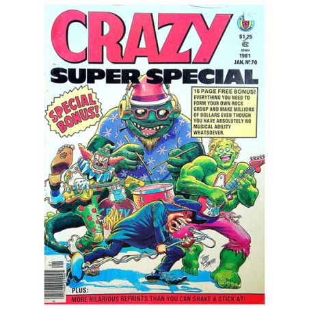 Crazy US Super special 70 first printing 1981