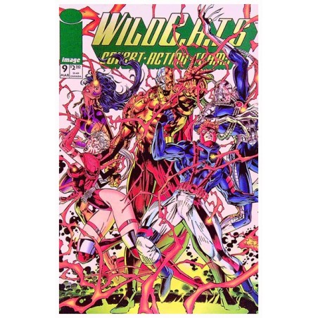 WildC.a.t.s Covert-Action-Teams 009 first printing 1994 Wildcats