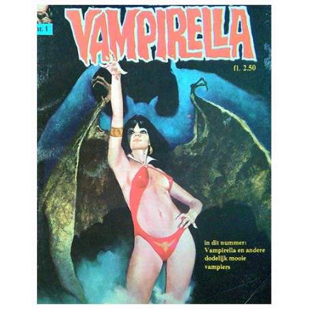 Vampirella  set deel 1 t/m 8 1e drukken 1974-1976