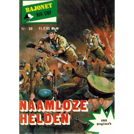 Bajonet maxi strip 068 Naamloze helden 1e druk 1981