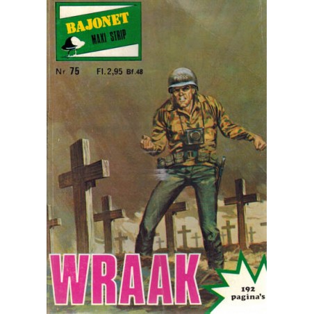 Bajonet maxi strip 075 Wraak 1e druk 1982