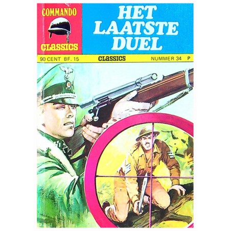 Commando classics 34 Het laatste duel 1e druk 1976