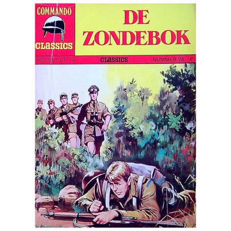 Commando classics 24 De zondebok 1e druk 1975
