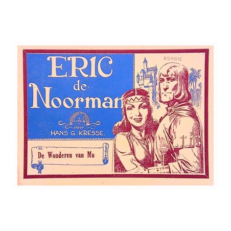 Eric de Noorman Vlaamse reeks 12 De wonderen van Mu 1e druk 1950