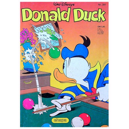 Donald Duck Taal Duits pocket 381 1e druk 1987