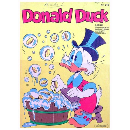 Donald Duck Taal Duits pocket 215 1e druk 1982
