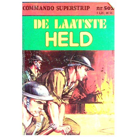 Commando superstrip 502 De laatste held 1e druk 1980