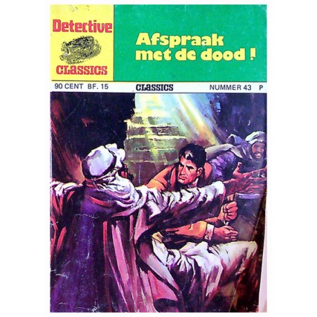 Detective classics 43 Afspraak met de dood! 1e druk 1977