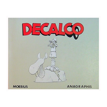 Decalco stickerboekje 10 Moebius 1e druk 1988