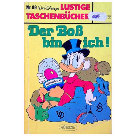 Donald Duck Taal Duits Lustige Taschenbucher 089 Der Boss bin ich! 1e druk 1983