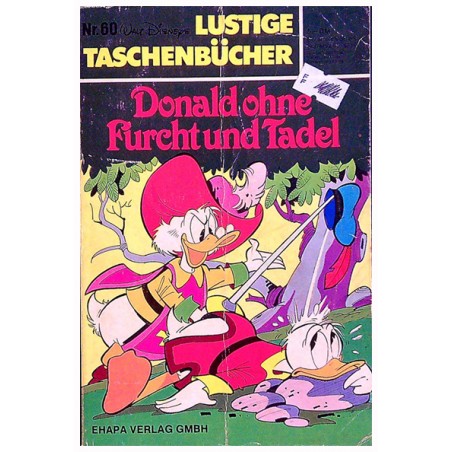 Donald Duck Taal Duits Lustige Taschenbucher 060 Donald ohne Furcht un Tadel herdruk