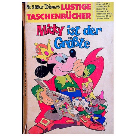 Donald Duck Taal Duits Lustige Taschenbucher 009 Mickey ist der grosste herdruk