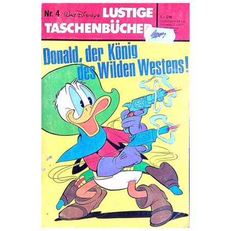 Donald Duck Taal Duits Lustige Taschenbucher 004 Donald, der Konig des Wilden Westens! Herdruk