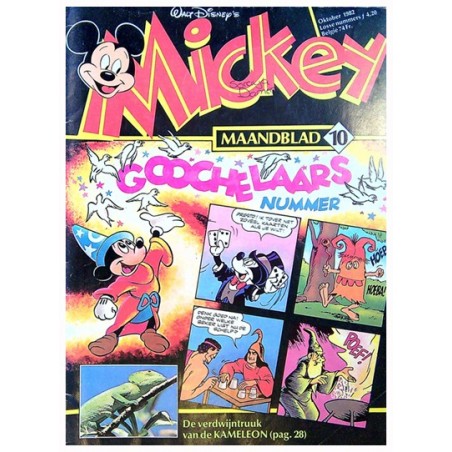 Mickey Mouse Maandblad 1982 10 1e druk