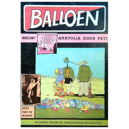 Balloen 55 [genummerd 54-8-3!] 1e druk 1983 [Vrije balloen]