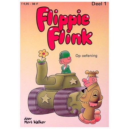 Flippie Flink pocket set deel 1 t/m 6 1e drukken 1984-1985