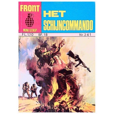Front mini-strip 241 Het schijncommando 1e druk 1979